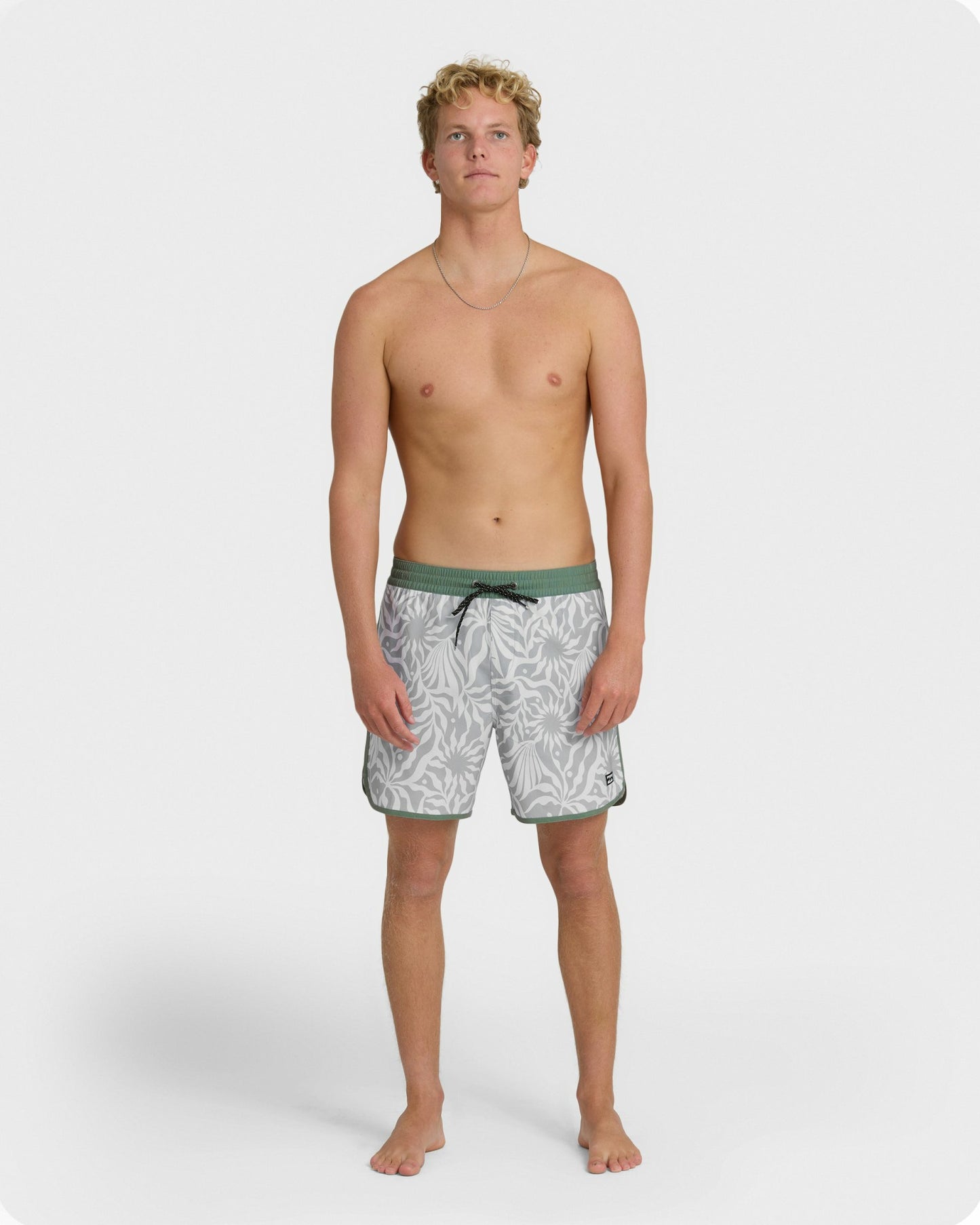 Billabong Men's Seventy Three Layback 16\" Trunks - Alloy