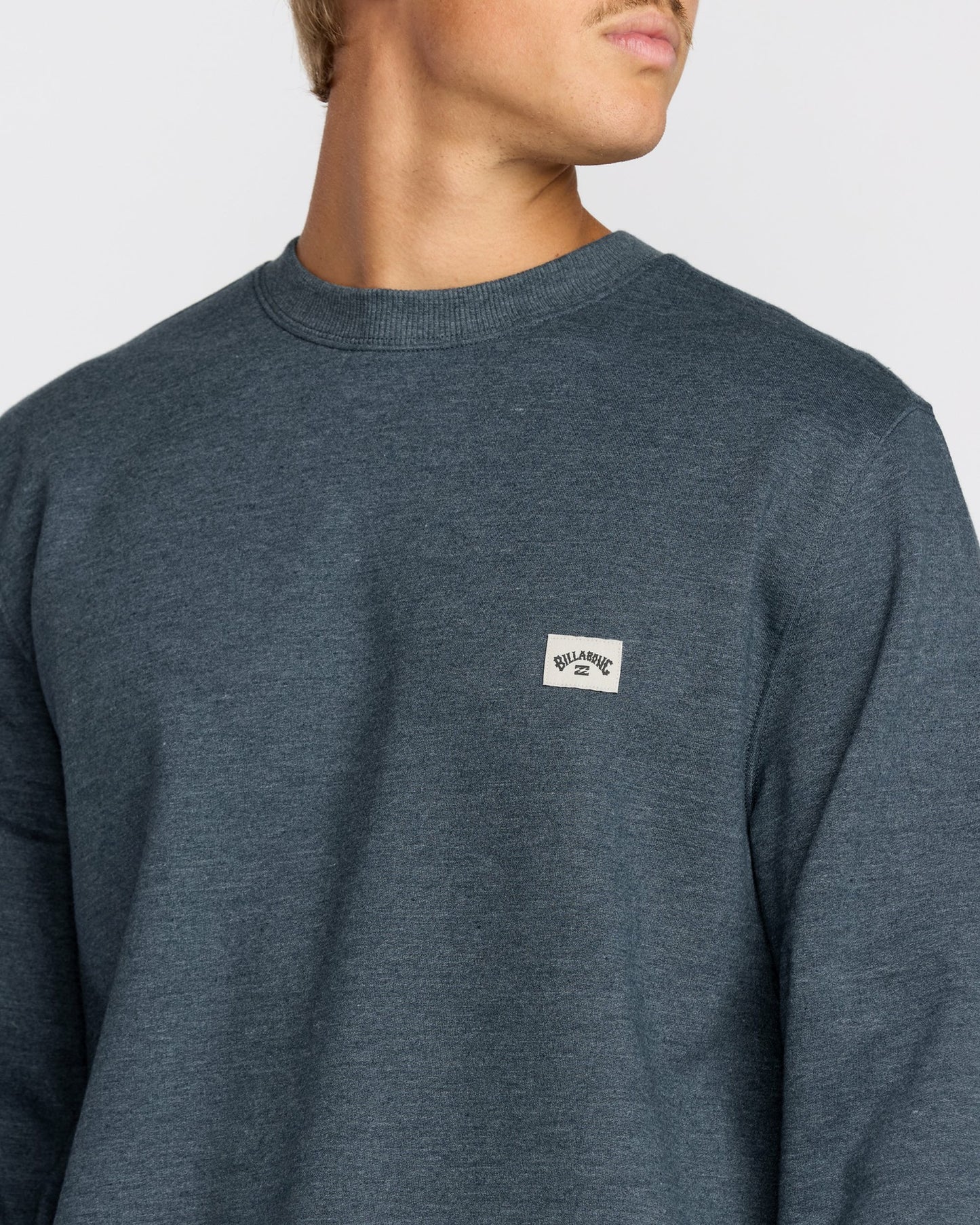 Billabong Men's All Day Crewneck Sweatshirt - Midnight Blue