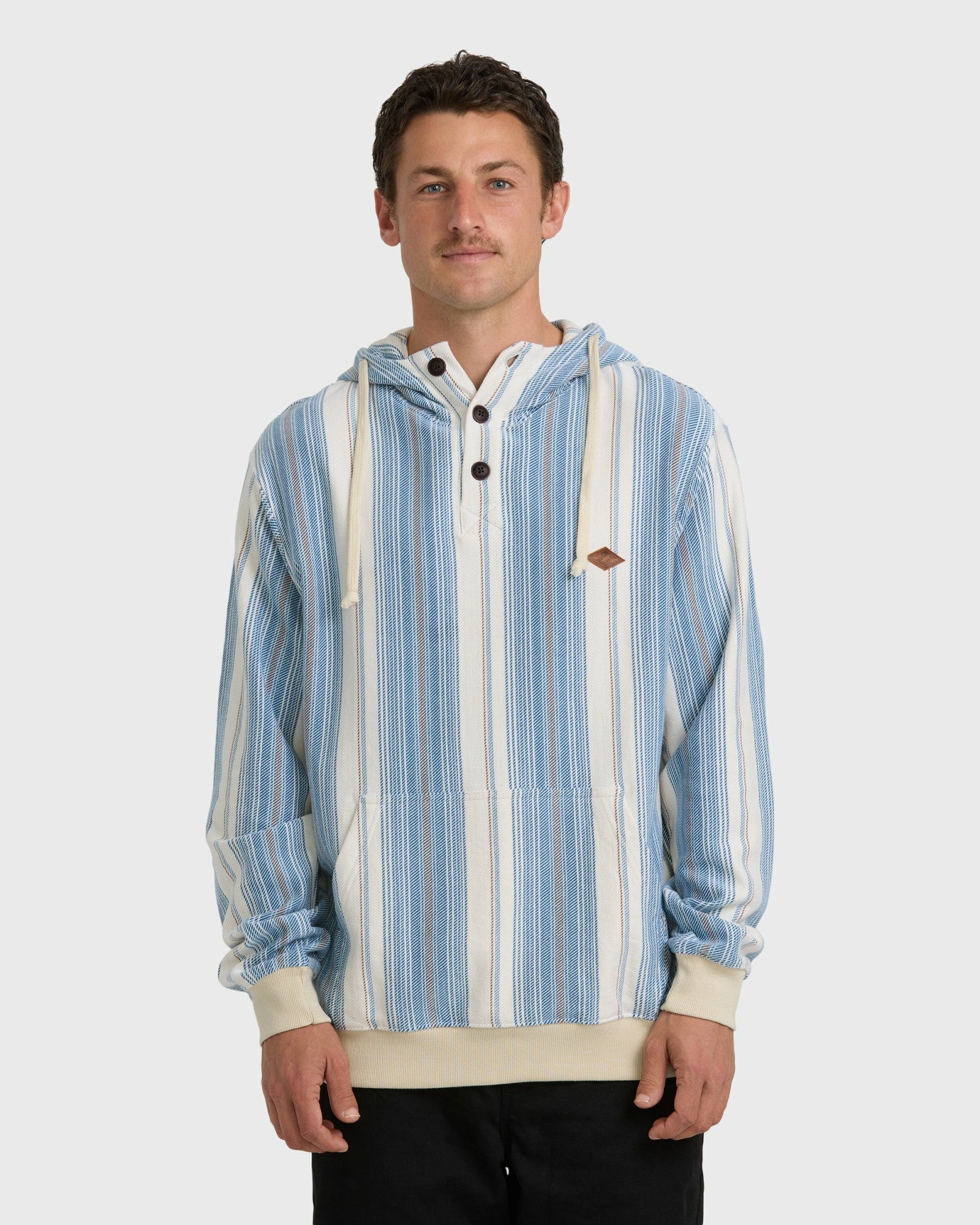 Billabong Men's Rancho Pullover Sweatshirt - Bone