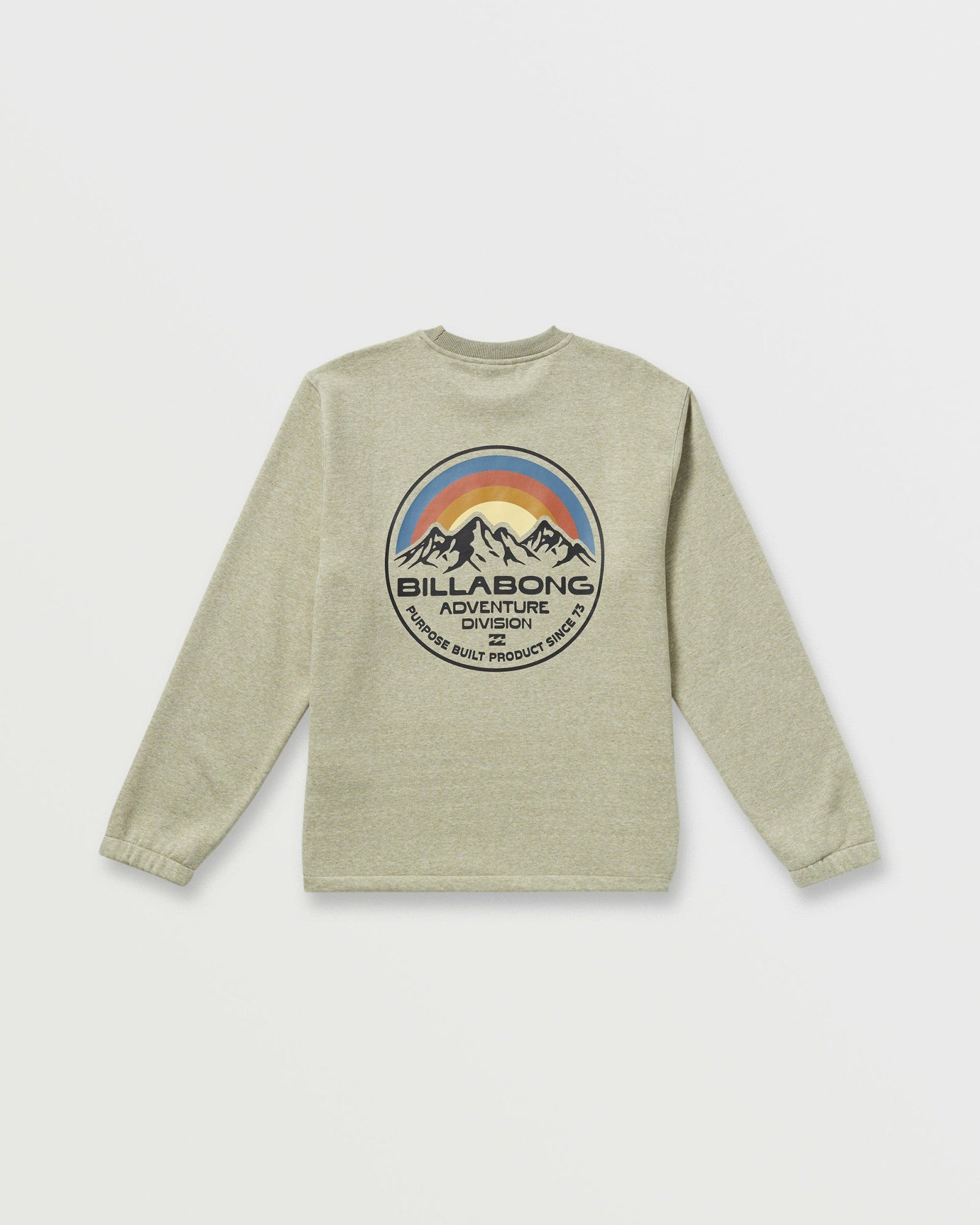 Billabong Men's Compass Crew Sweatshirt - Sage Heather