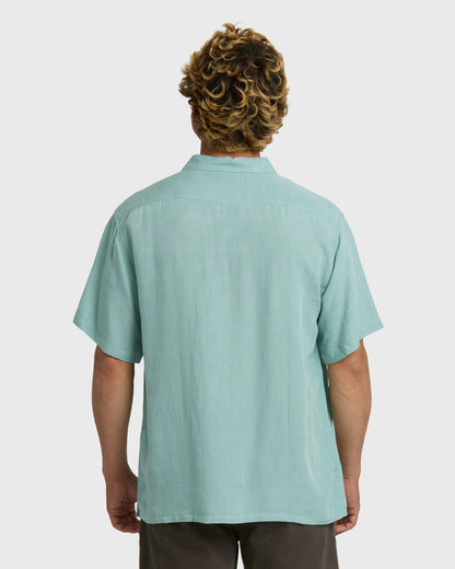 Billabong Men's Victoria Short Sleeve Shirt - Absinthe