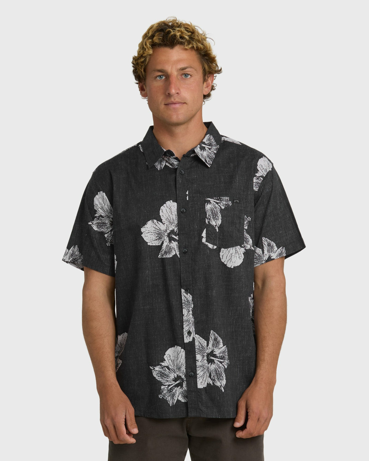 Billabong Men's Sundays Hi Short Sleeve Shirt - Black