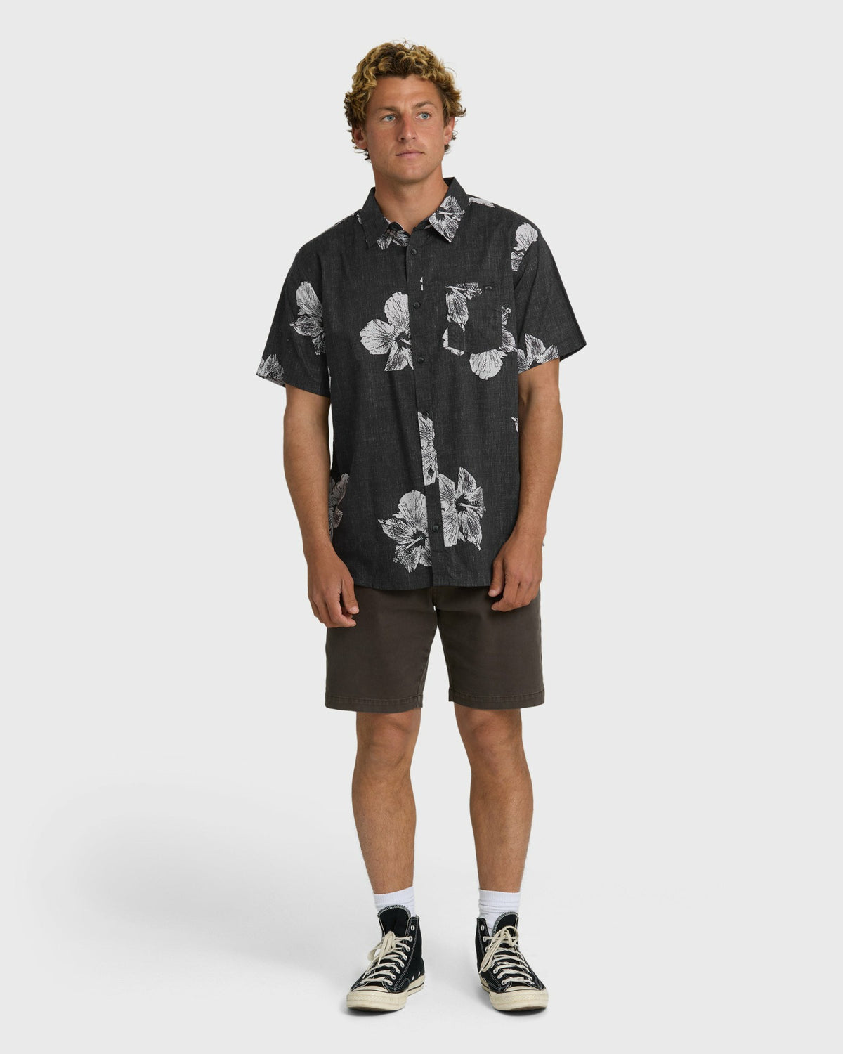 Billabong Men's Sundays Hi Short Sleeve Shirt - Black
