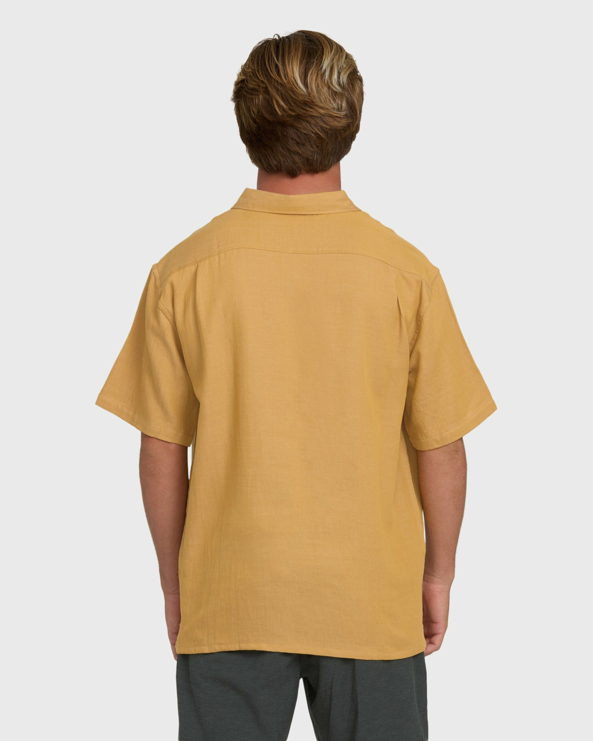 Billabong Men's Cordoba Short Sleeve Shirt - Wild Honey