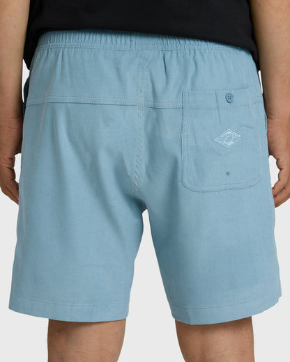 Billabong Men's De La Cruz Submersible Hybrid Shorts - Blue Fog