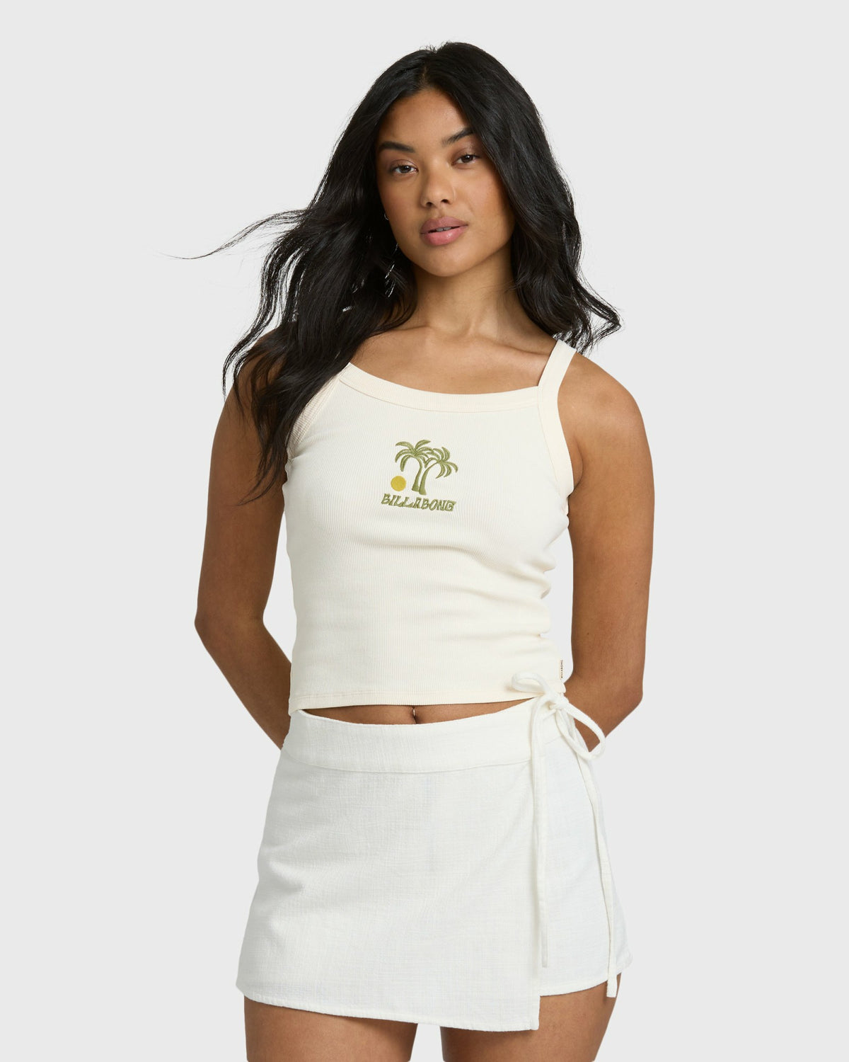 Billabong Women's Day Trip Forever Tank Top - White Cap
