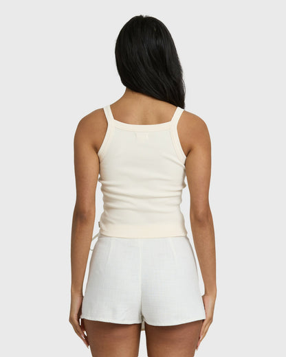 Billabong Women's Day Trip Forever Tank Top - White Cap