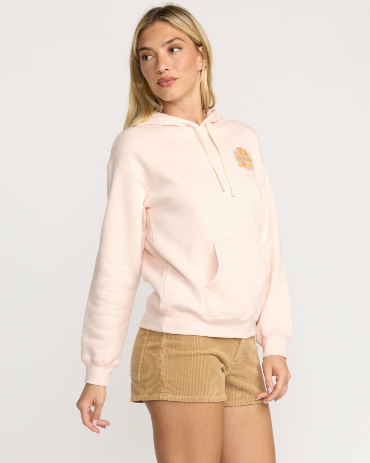 Billabong Women's All Good In Summer Hoodie - Light Peach