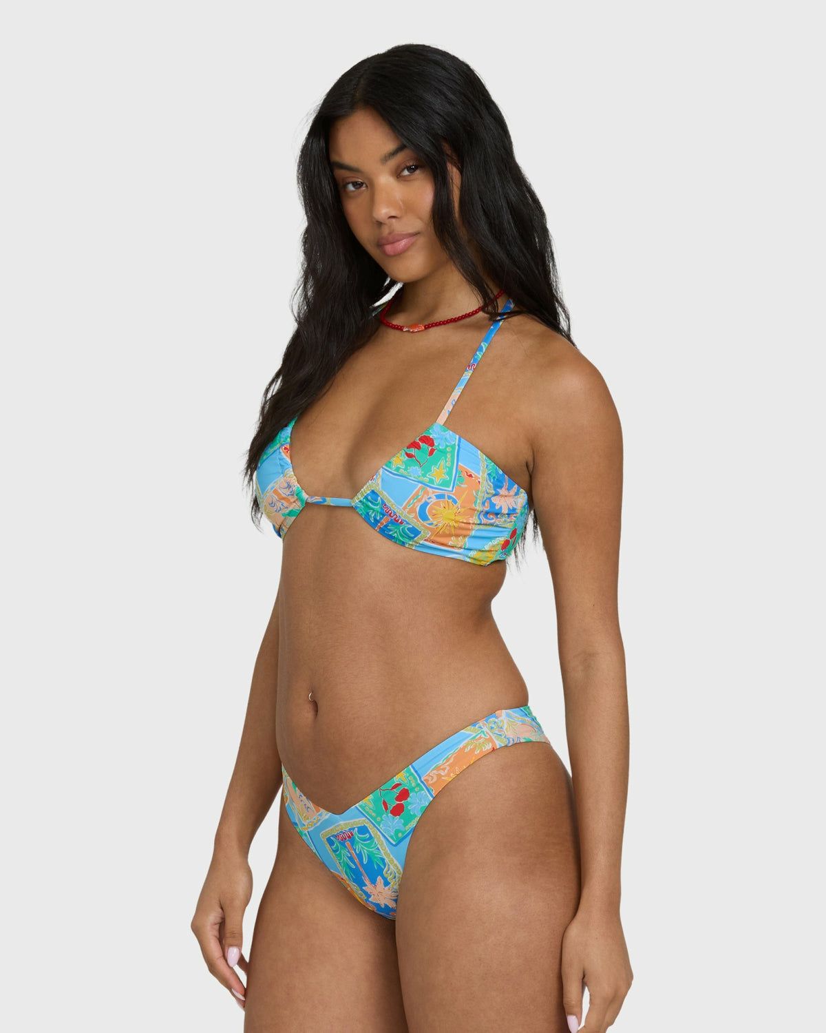 Billabong Women's Coastal Cruise Drew Bandeau Bikini Top - Dream Blue