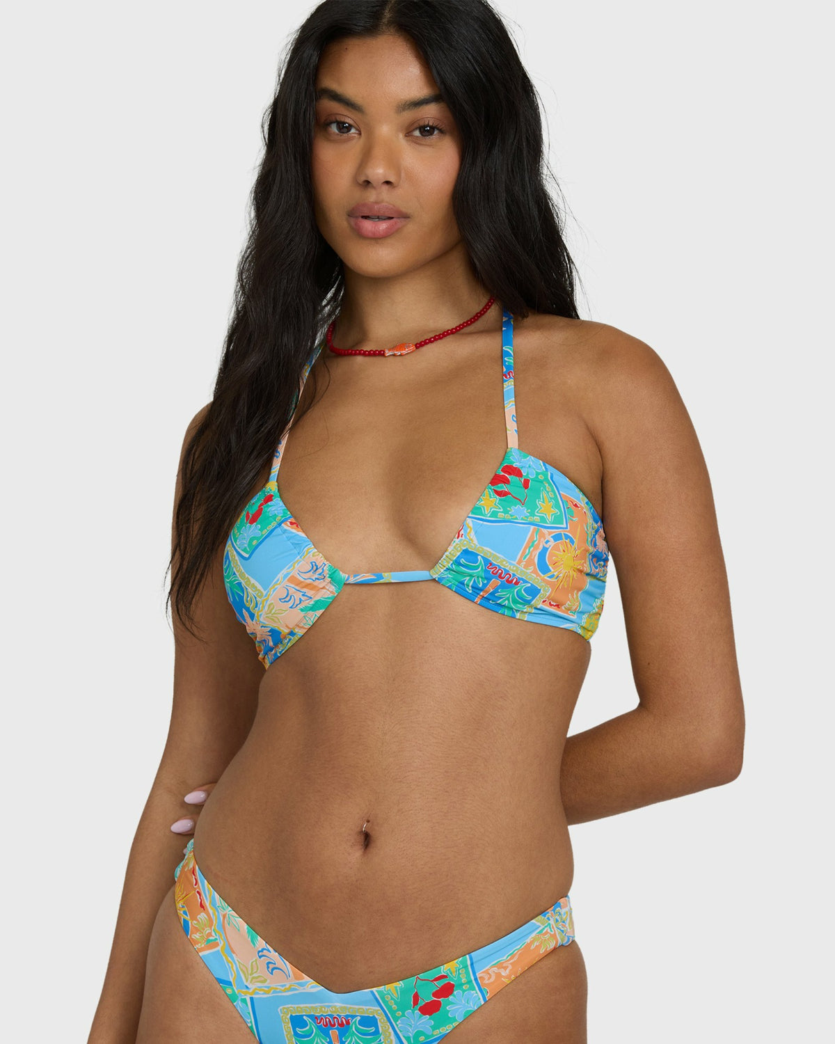 Billabong Women's Coastal Cruise Drew Bandeau Bikini Top - Dream Blue