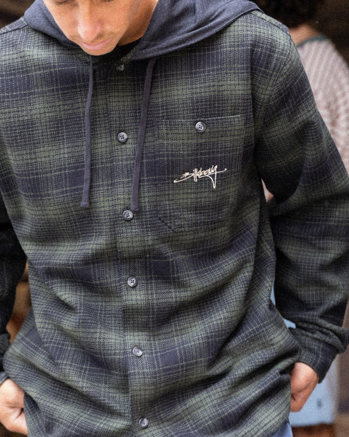 Billabong Men's Baja Sur Flannel Shirt - Black