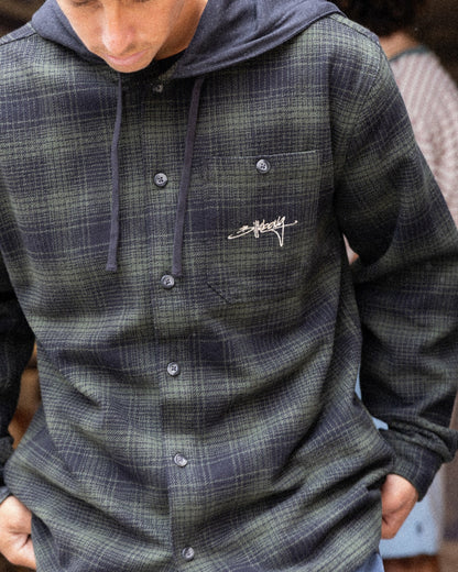 Billabong Men's Baja Sur Flannel Shirt - Black