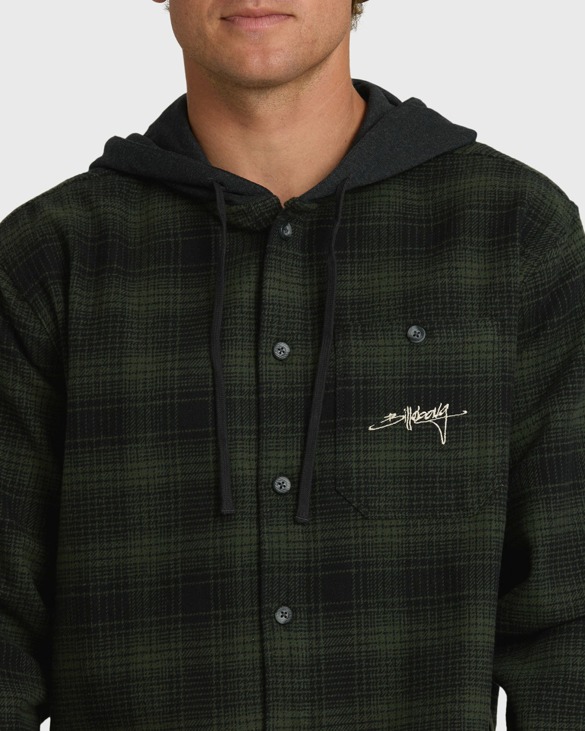 Billabong Men's Baja Sur Flannel Shirt - Black