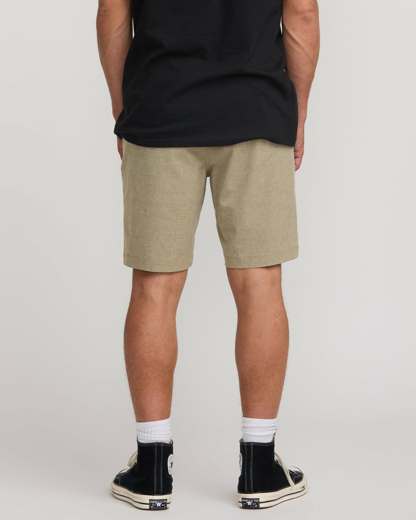 Billabong Men's Crossfire Submersible 19\" Hybrid Shorts - Khaki