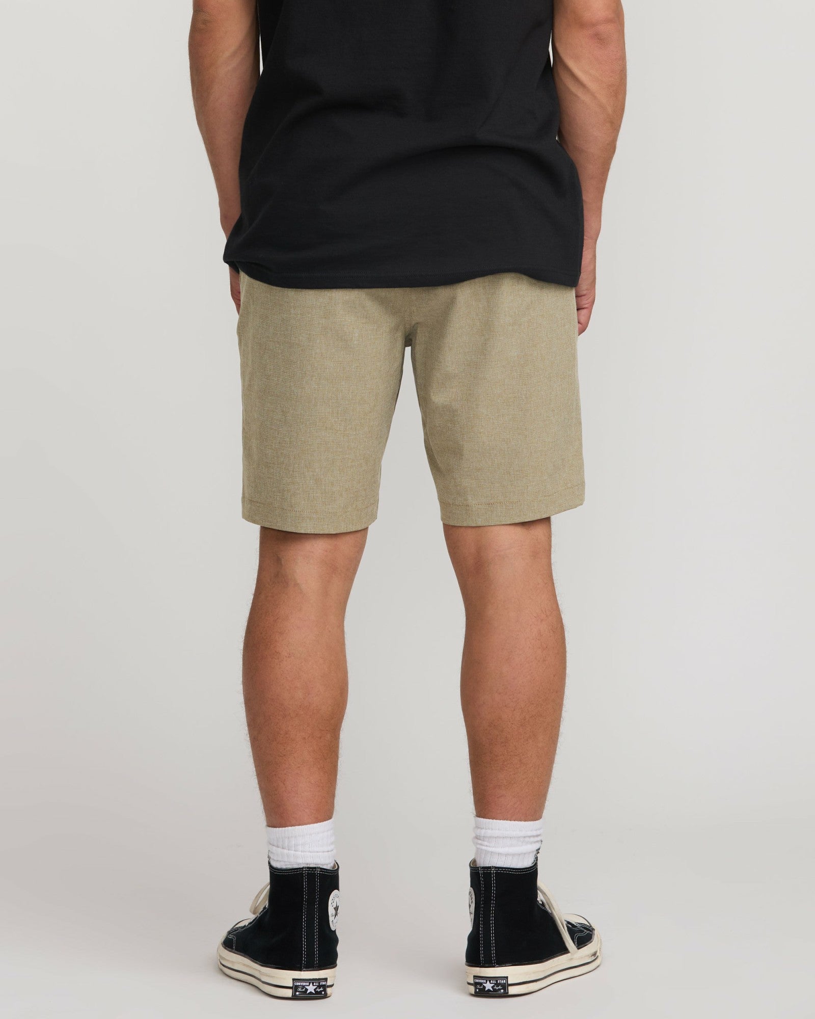 Billabong Men's Crossfire Submersible 19\" Hybrid Shorts - Khaki