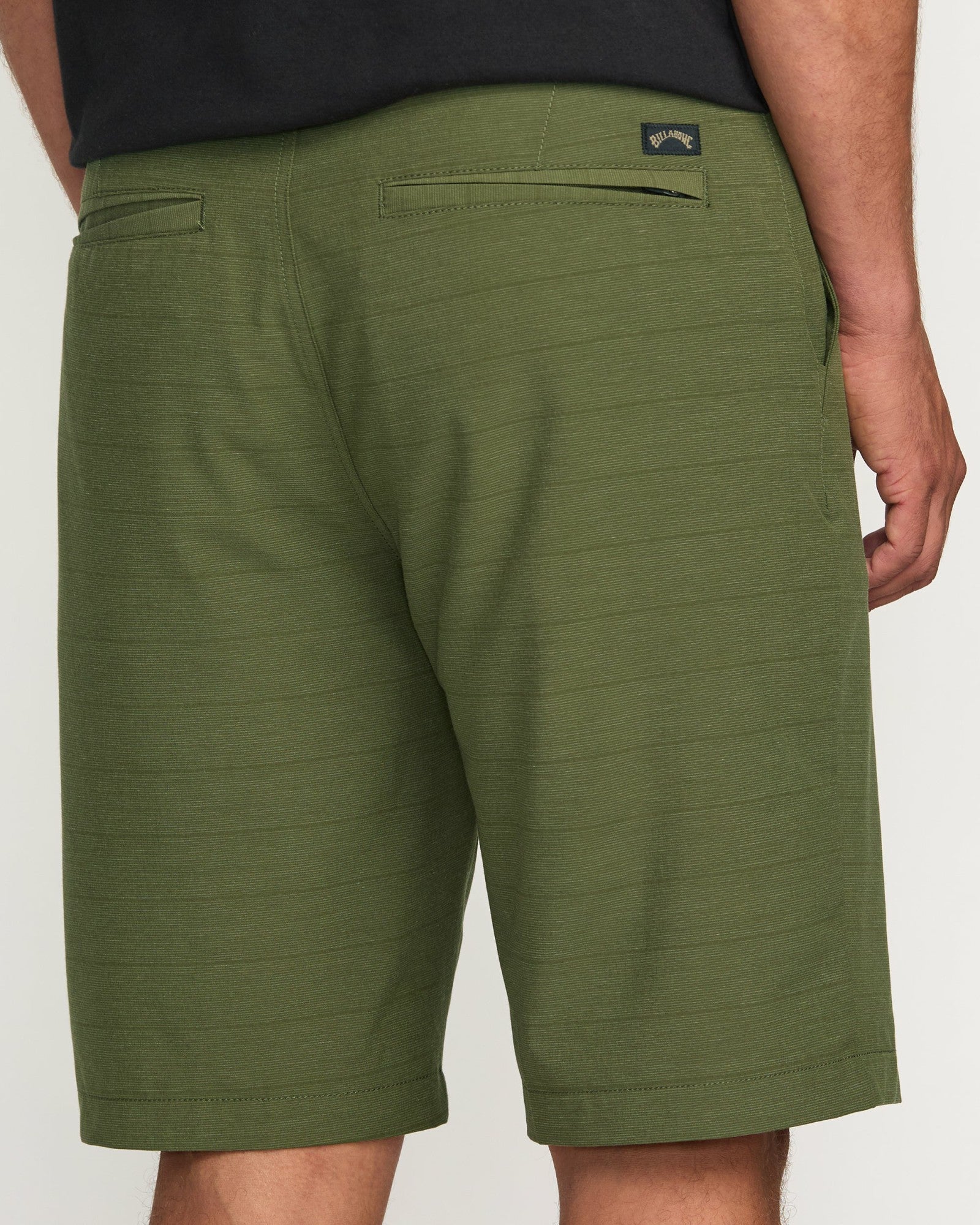 Billabong Men's Crossfire Submersible 21\" Hybrid Shorts - Olive
