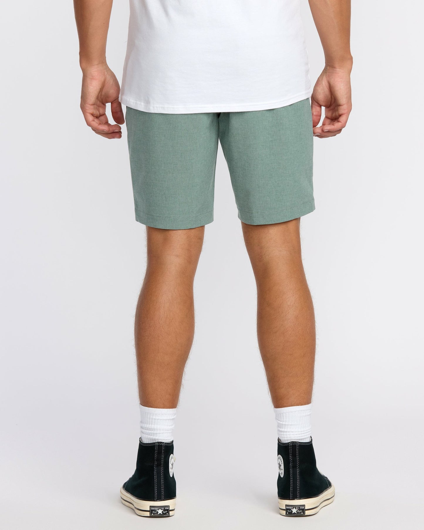 Billabong Men's Crossfire Submersible 19\" Hybrid Shorts - Green Ash