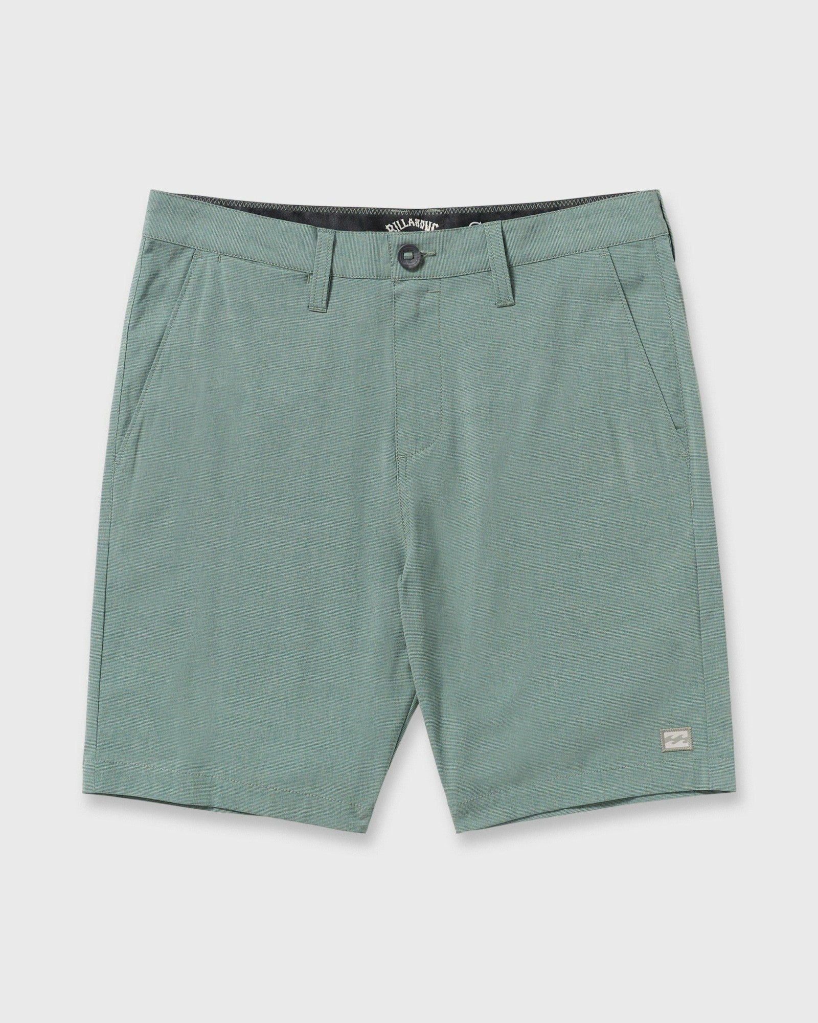 Billabong Men's Crossfire Submersible 19\" Hybrid Shorts - Green Ash