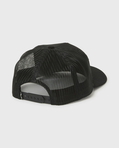 Billabong Men's Kahili Hi Trucker Hat - Black