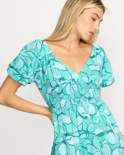 Billabong Women's Go Coastal Midi Dress - Blue Bird