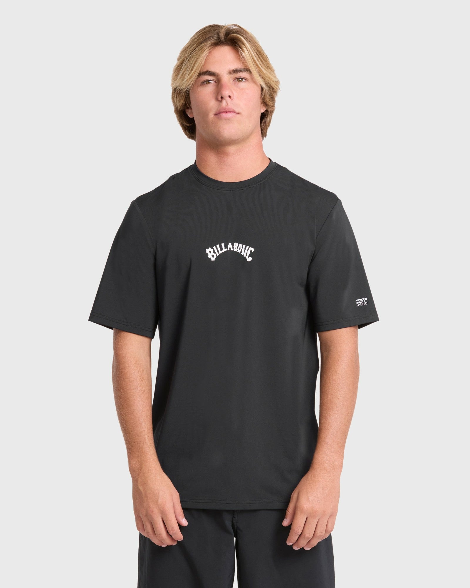 Billabong Men's All Day Wave Loose Fit Short Sleeve Surf Tee - Black
