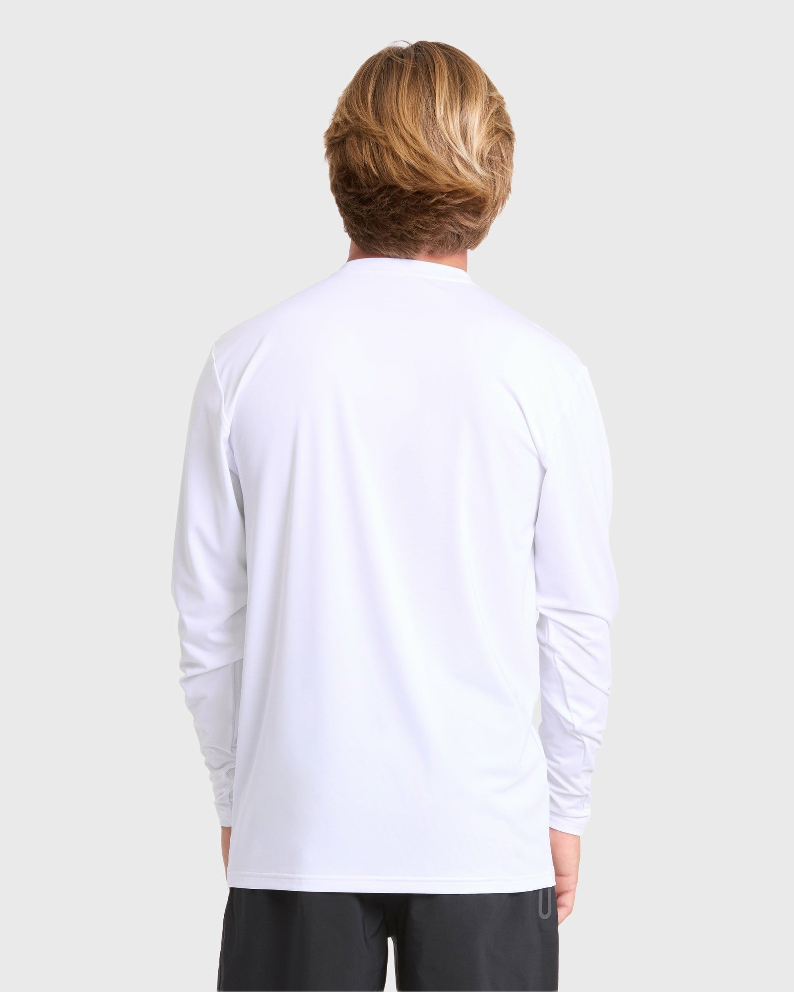Billabong Men's All Day Wave Long Sleeve Surf Tee - White