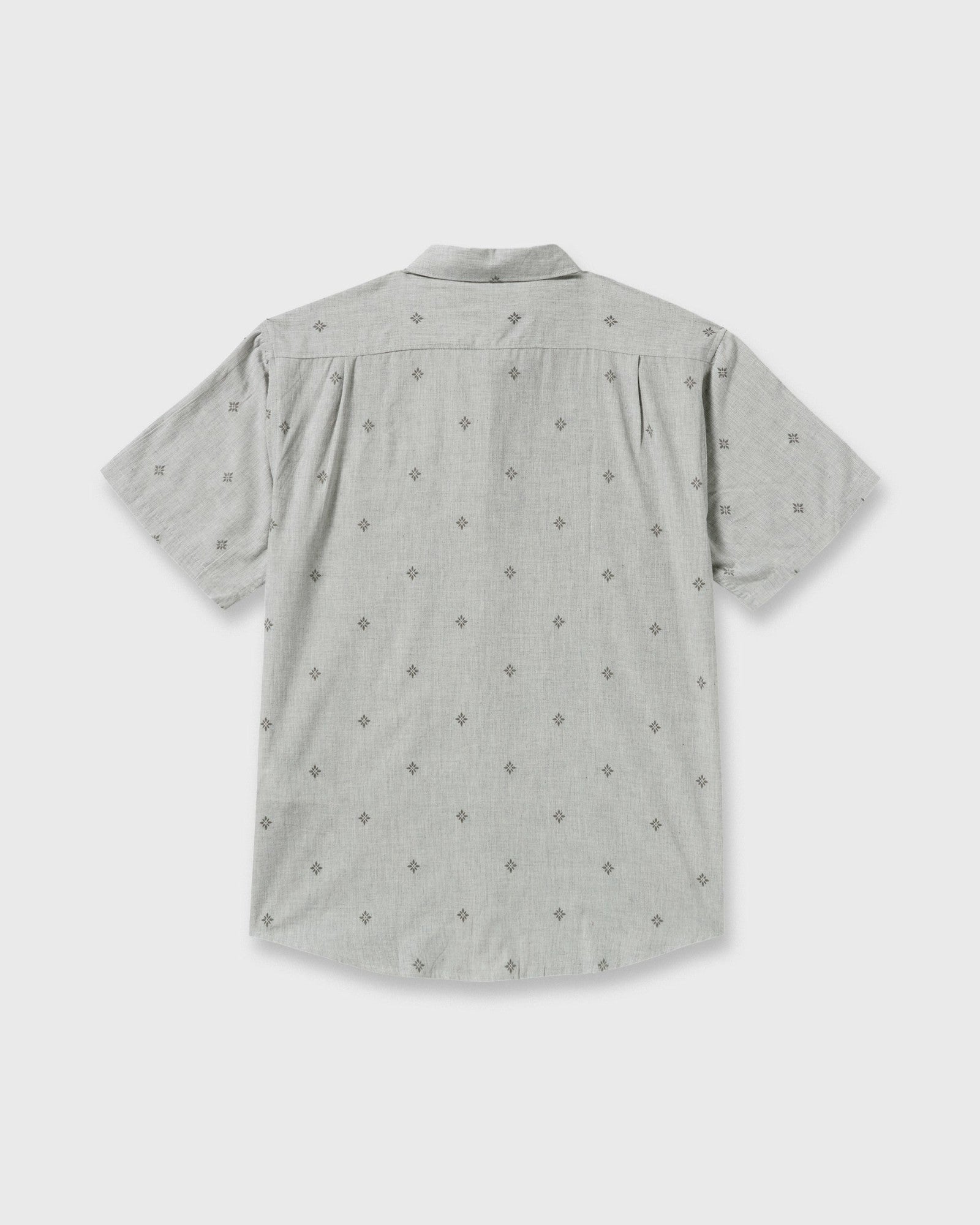 Billabong Men's All Day Jacquard Short Sleeve Shirt - Silver