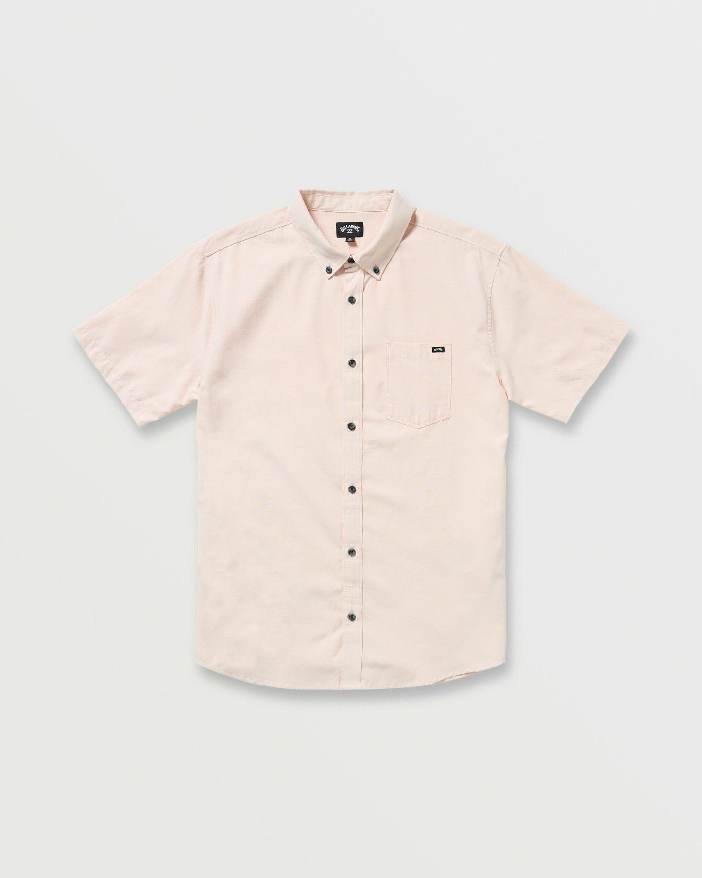 Billabong Men's All Day Short Sleeve Shirt - Coral Haze