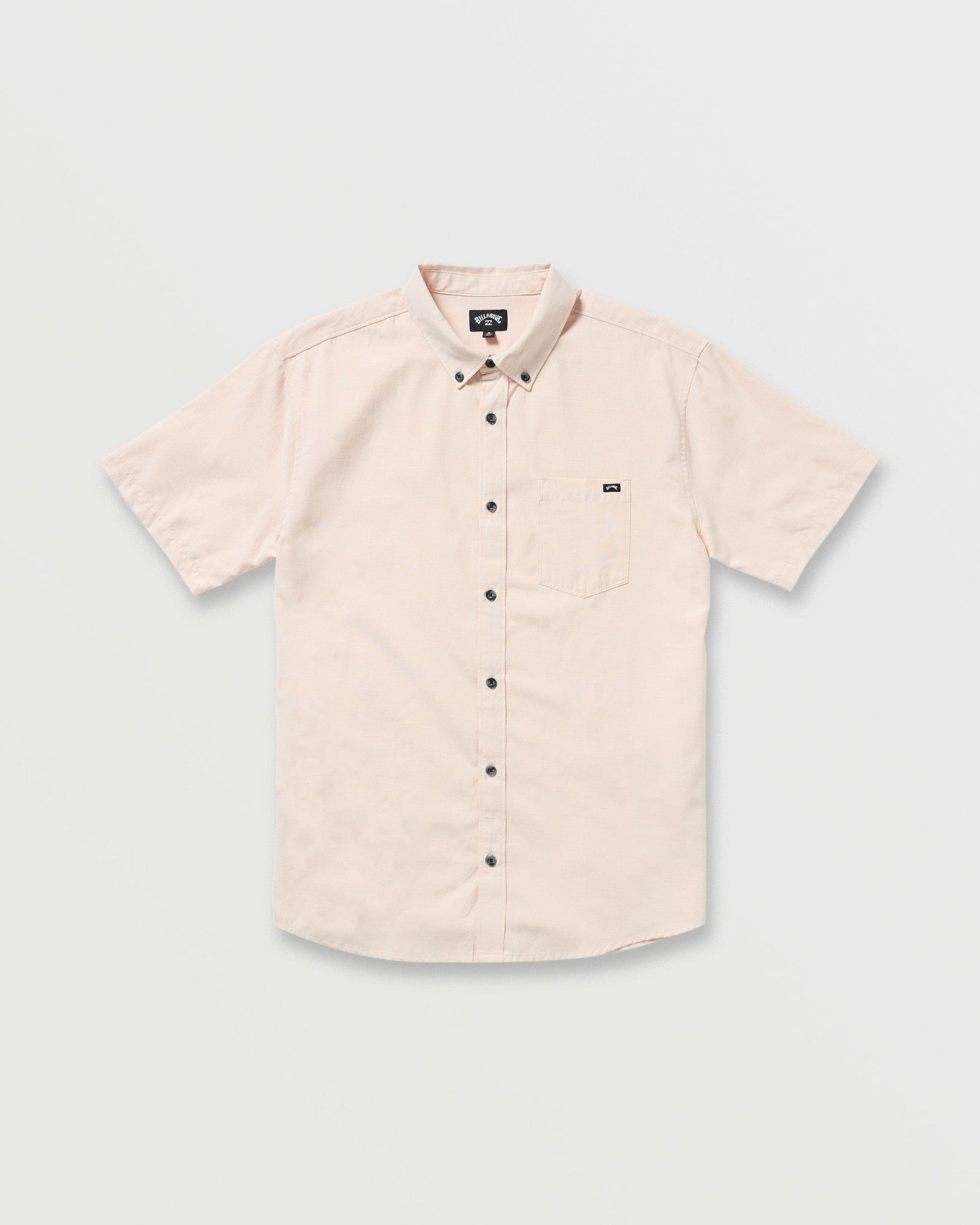 Billabong Men's All Day Short Sleeve Shirt - Coral Haze