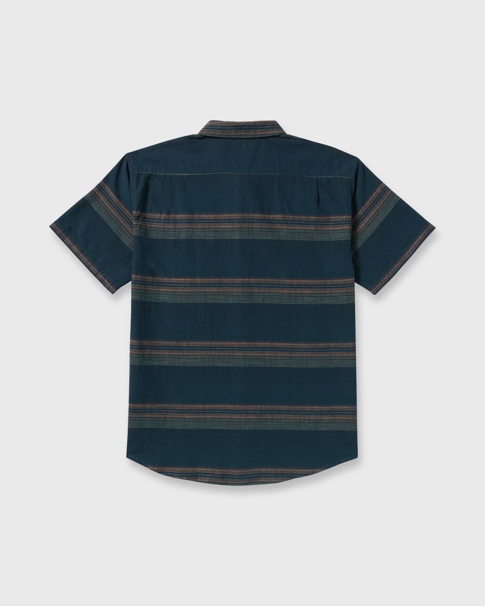 Billabong Men's All Day Stripe Short Sleeve Shirt - Midnight