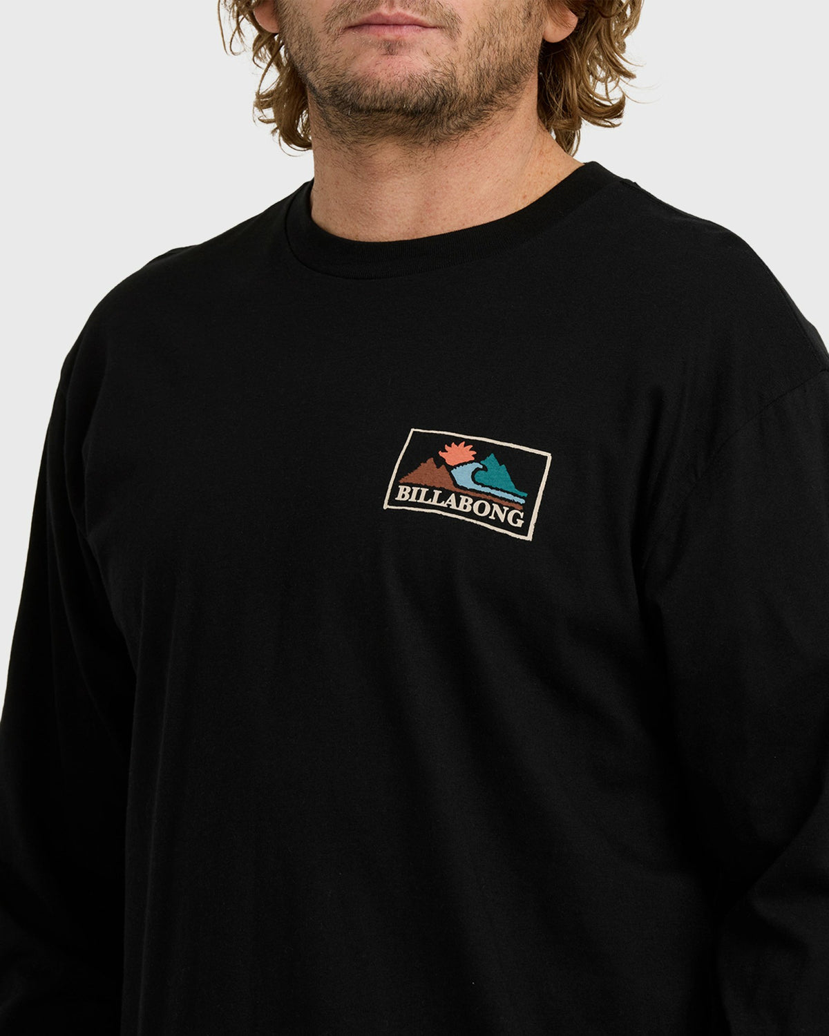 Billabong Men's A\/Div Range Long Sleeve T-Shirt - Black