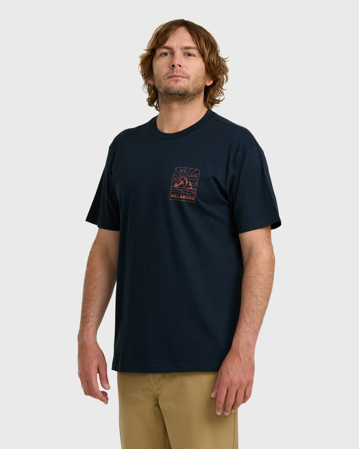 Billabong Men's A\/Div Sundown Short Sleeve T-Shirt - Navy