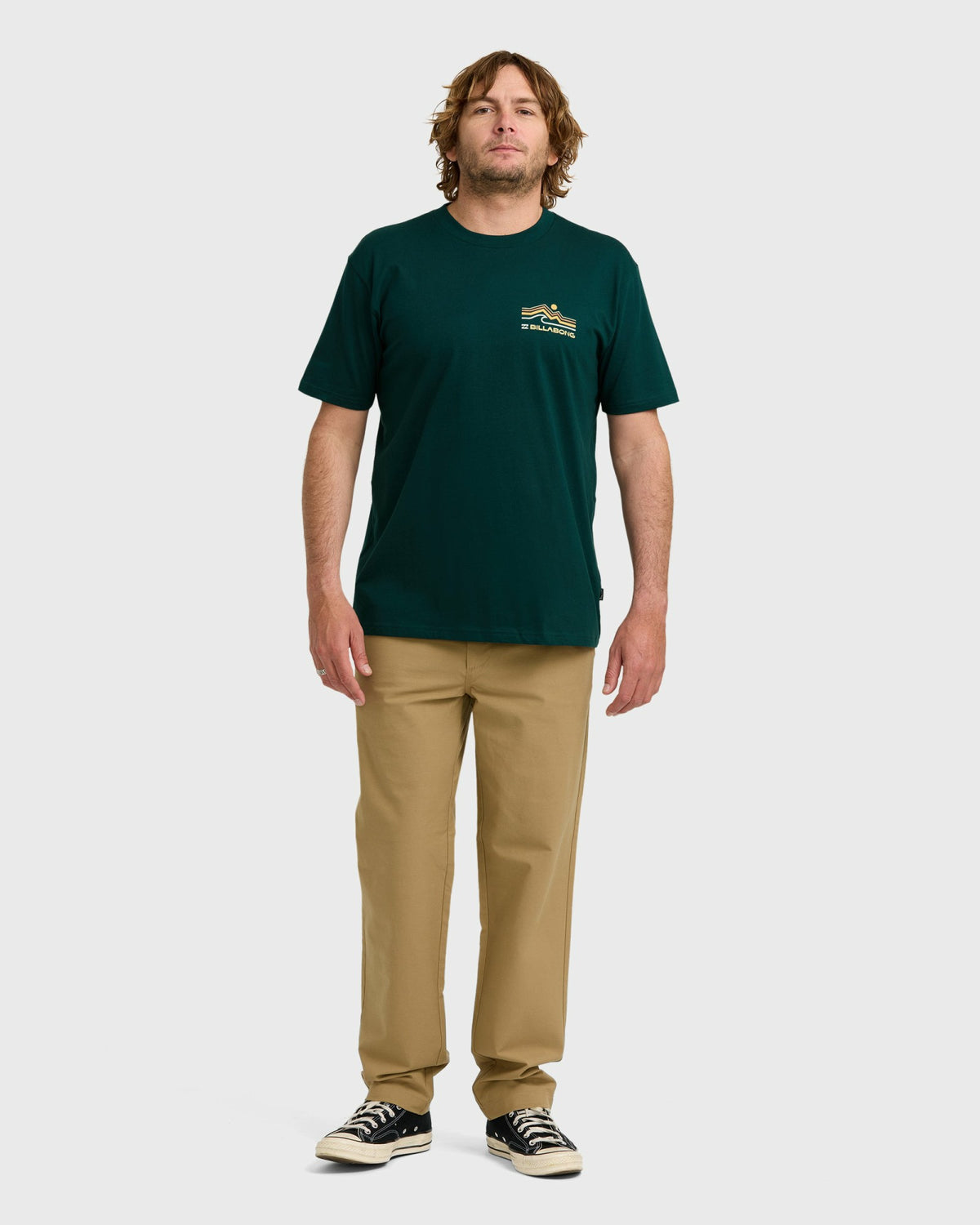 Billabong Men's A\/Div Range Premium Short Sleeve T-Shirt - Spruce Green