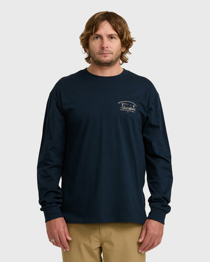 Billabong Men's A\/Div Scenic Route Long Sleeve T-Shirt - Navy