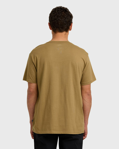 Billabong Men's A\/Div Glimpse Short Sleeve T-Shirt - Gravel