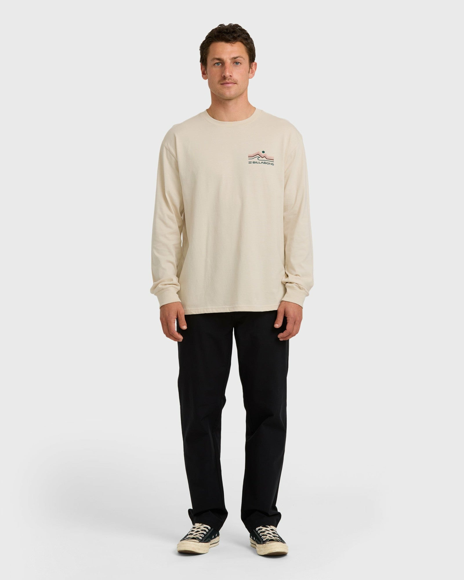 Billabong Men's A\/Div Range Long Sleeve T-Shirt - Chino