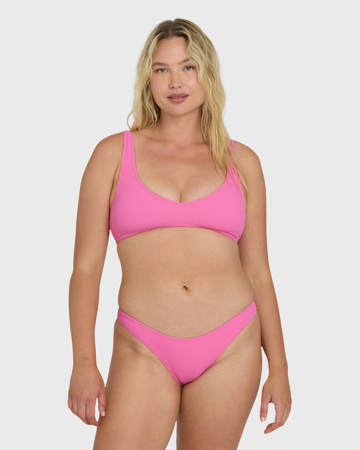 Billabong Women's Sunrays Hike Medium Bikini Bottom - Guava
