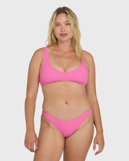 Billabong Women's Sunrays Hike Medium Bikini Bottom - Guava