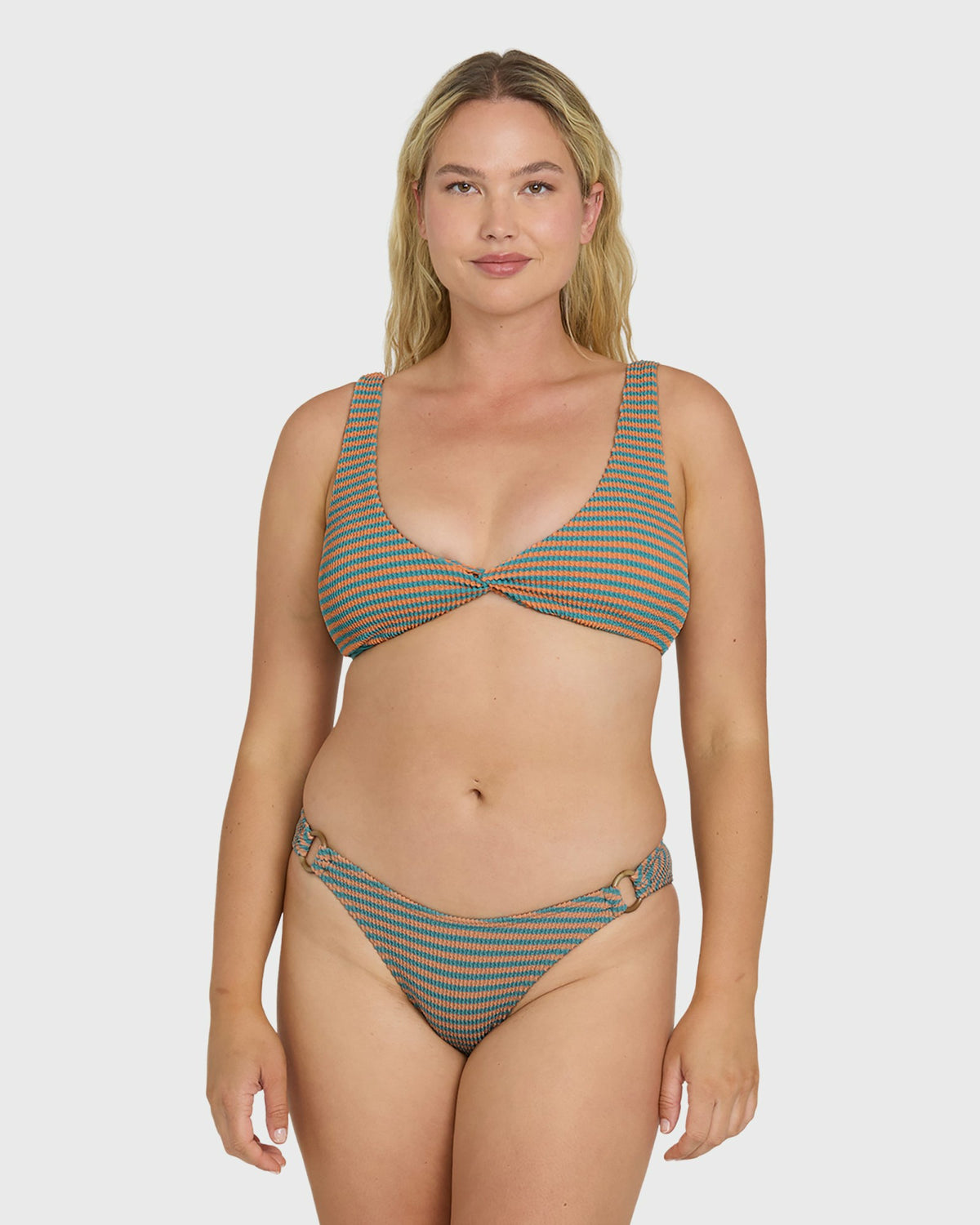 Billabong Women's Summer Hi Yd Hike Medium Bikini Bottom - Bay Blue