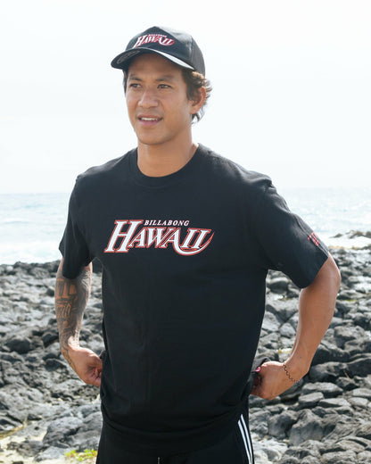 Billabong Men's A.I. Champ Premium Short Sleeve T-Shirt - Black