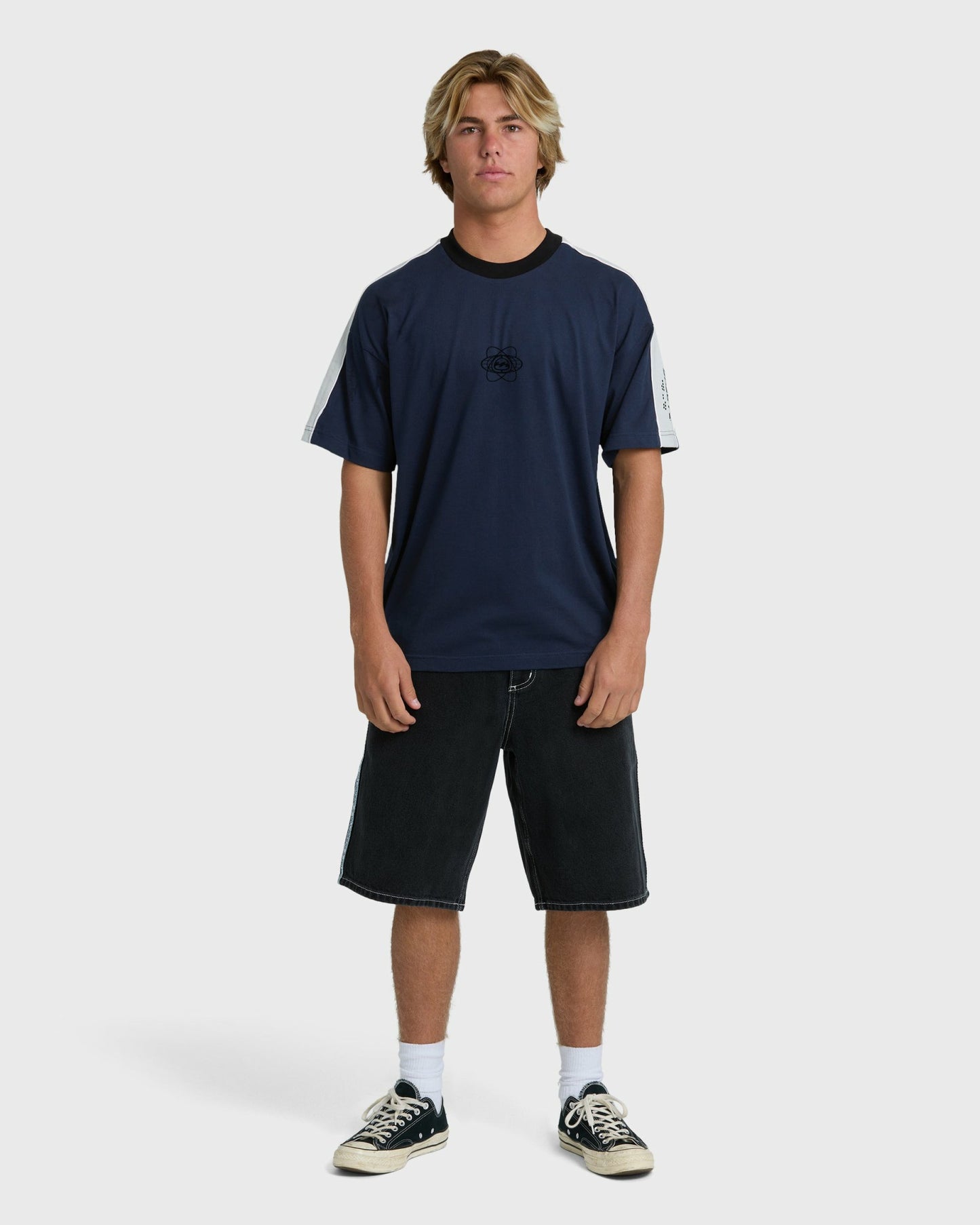 Billabong Men's Spec 73 Iconic Short Sleeve T-Shirt - Vintage Indigo