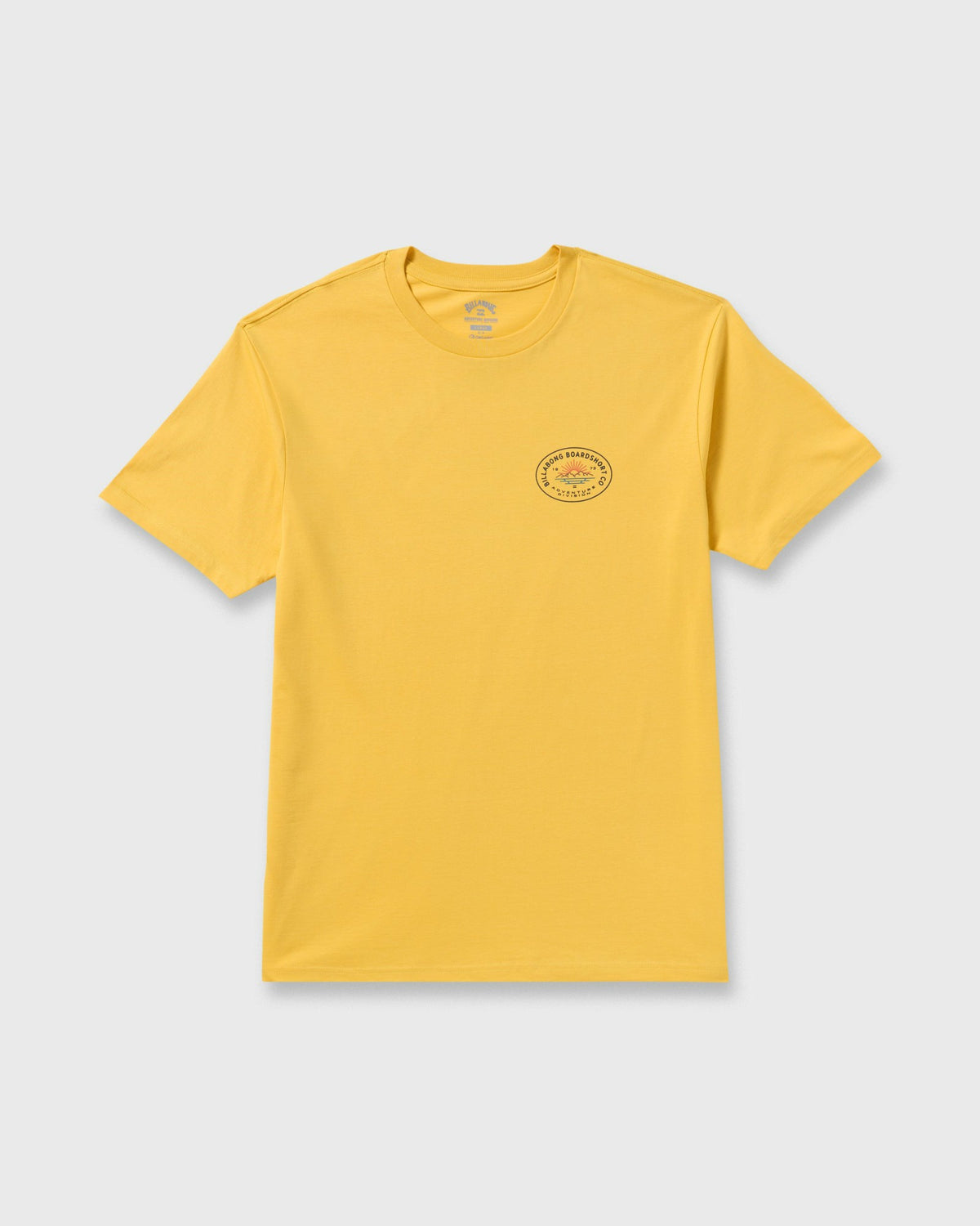 Billabong Men's Sierras A\/Div Short Sleeve T-Shirt - Dust Yellow