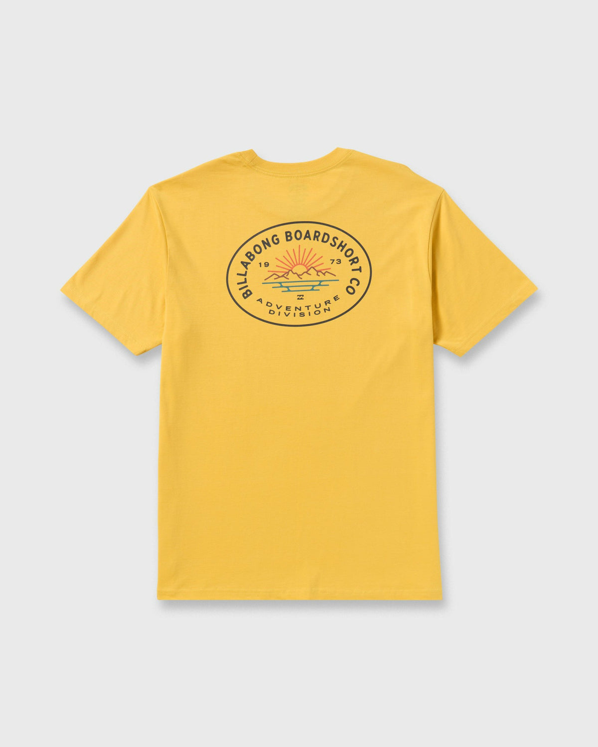 Billabong Men's Sierras A\/Div Short Sleeve T-Shirt - Dust Yellow