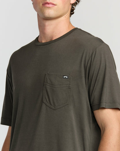 Billabong Men's Eclipse Short Sleeve T-Shirt - Raven
