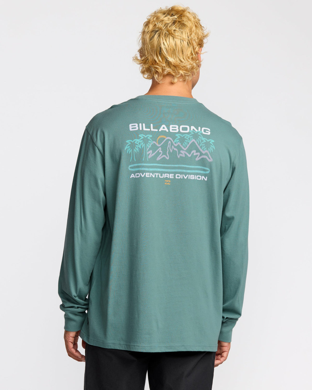 Billabong Men's Coastal Range A\/Div Long Sleeve T-Shirt - Sea Blue