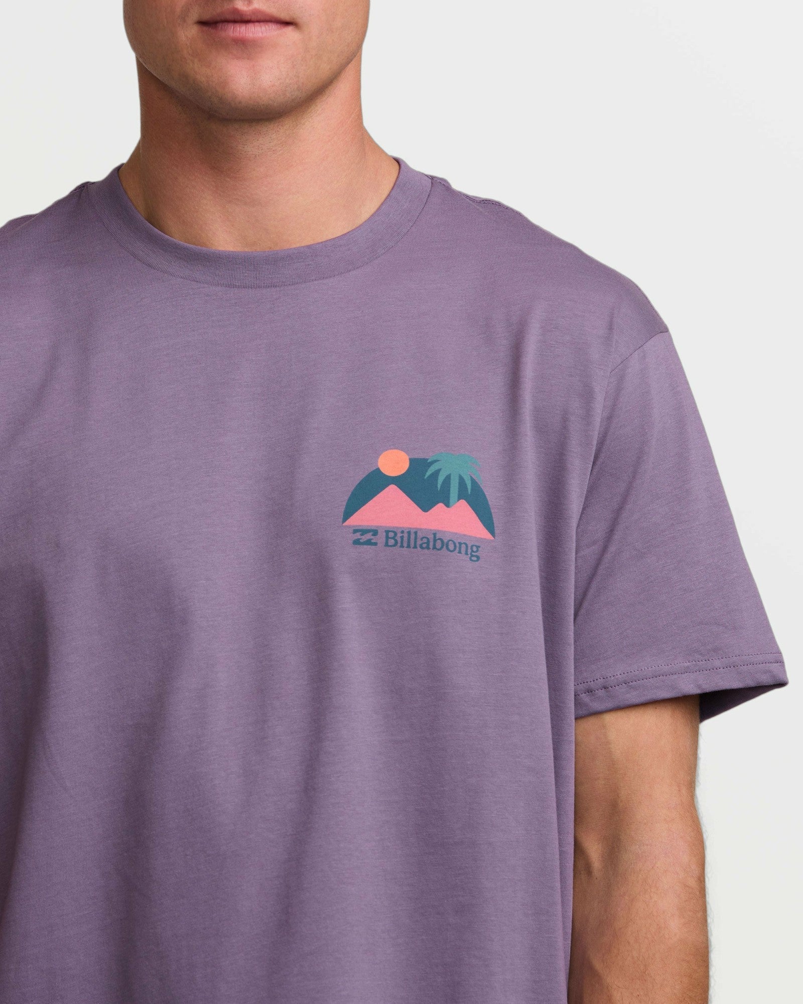 Billabong Men's Sun Down A\/Div Tee - Lavender