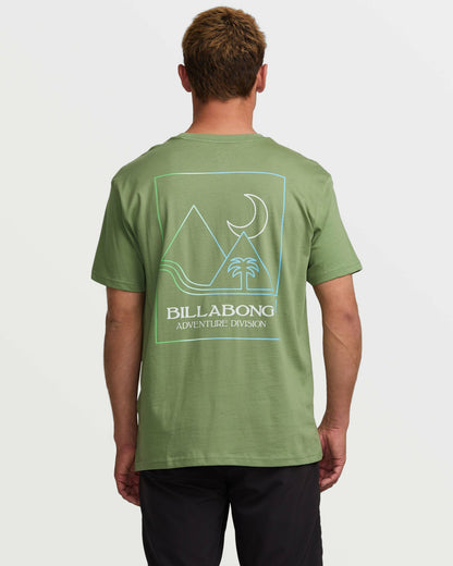 Billabong Men's Night Park A\/Div Tee - Moss
