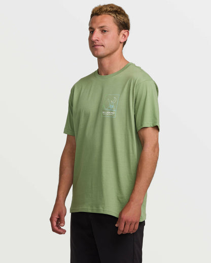 Billabong Men's Night Park A\/Div Tee - Moss