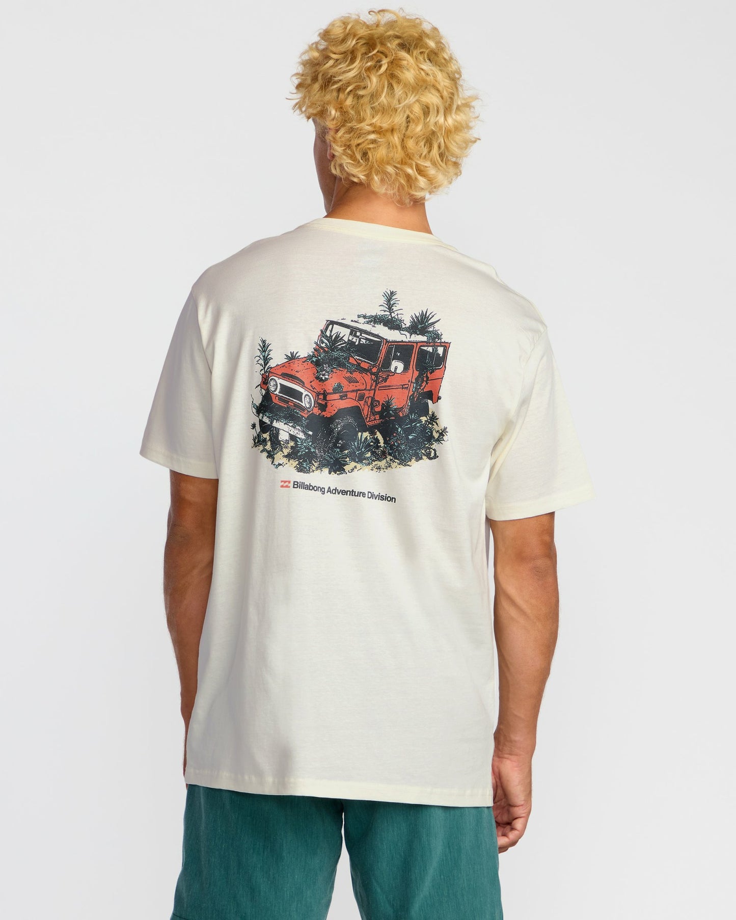 Billabong Men's A\/Div Abandon Short Sleeve T-Shirt - Off White