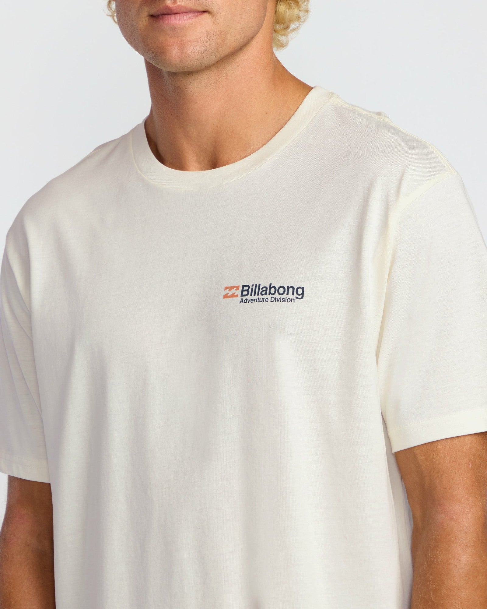 Billabong Men's A\/Div Abandon Short Sleeve T-Shirt - Off White